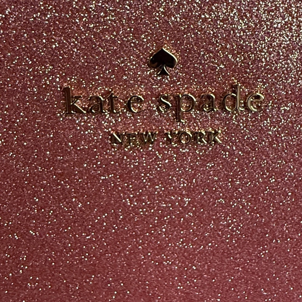 Kate Spade Large Glittery Pink Tote - Picture 2 of 5